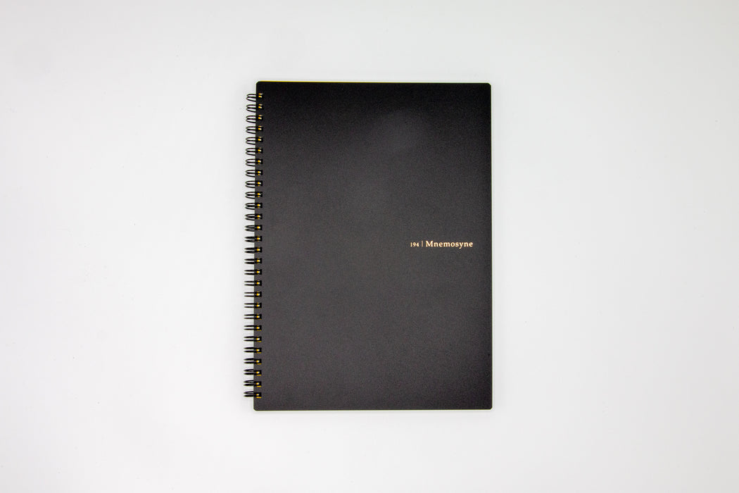 Black Spiral Notebook