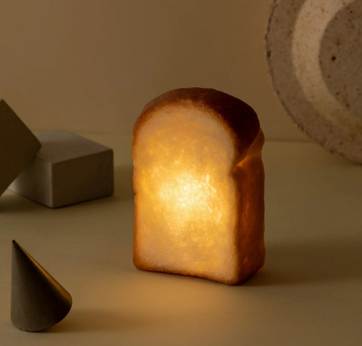 Illuminated Toast Lamp on counter
