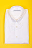 White button-down collar shirt, folded