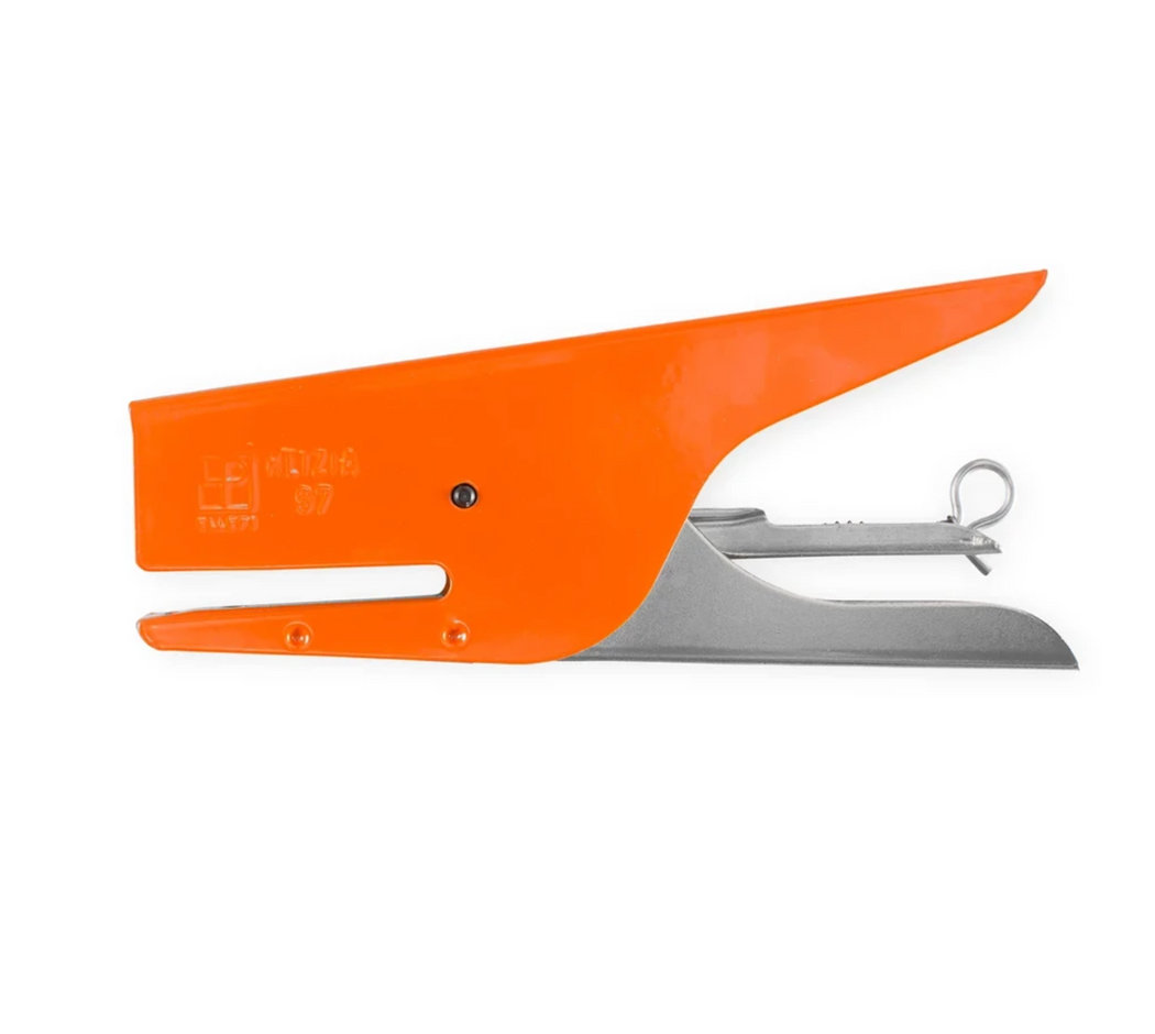 Orange hand stapler